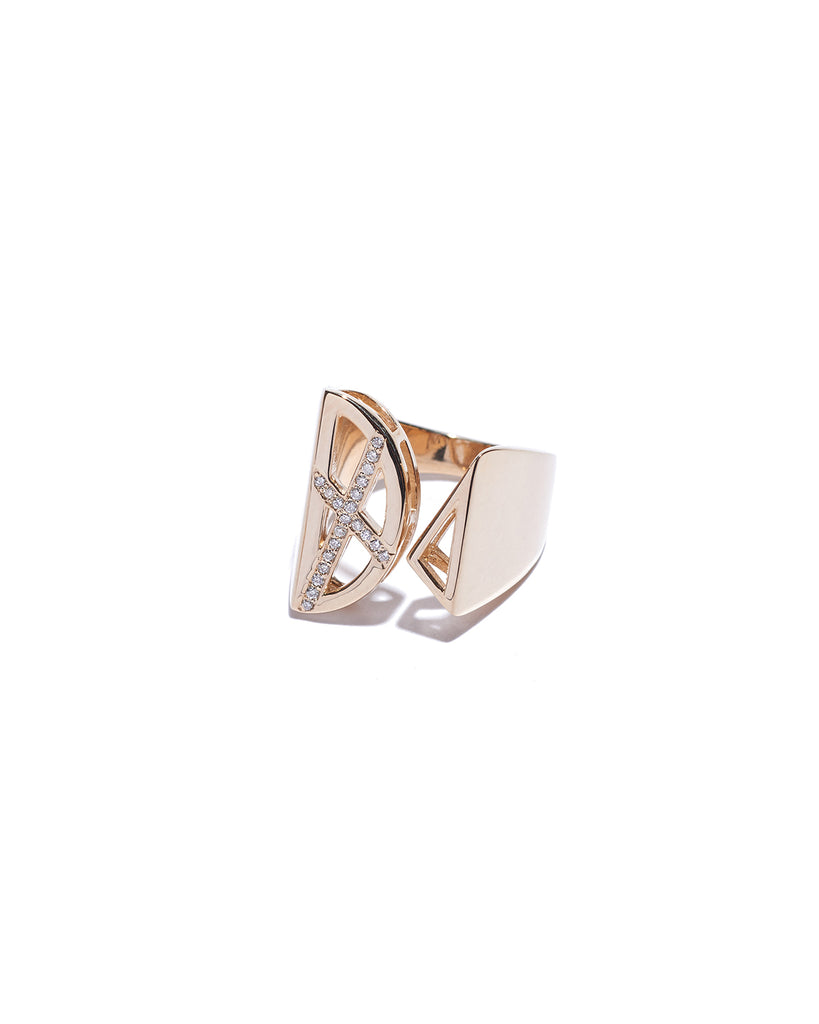 ARC & TRIANGLE RING